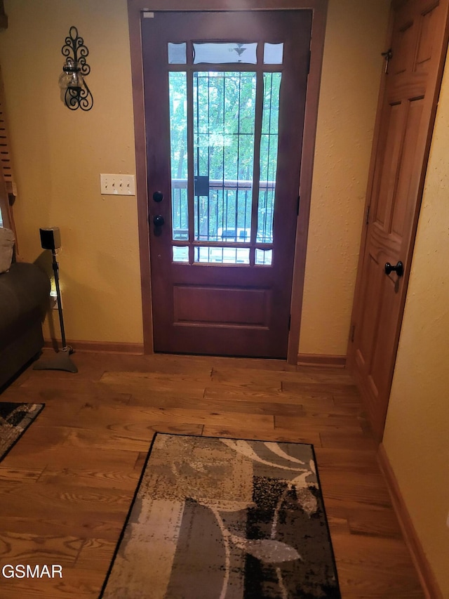 928 E Cross Rd, Dandridge, TN 37725 - entryway with light wood-style floors and baseboards