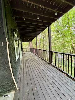 1137 Tanrac Trl, Gatlinburg, TN 37738 - view of wooden terrace