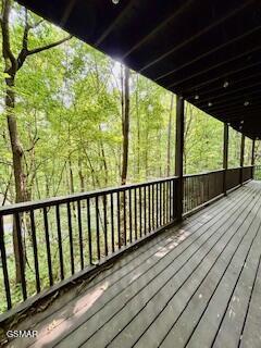 1137 Tanrac Trl, Gatlinburg, TN 37738 - view of wooden terrace