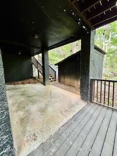 1137 Tanrac Trl, Gatlinburg, TN 37738 - view of wooden terrace
