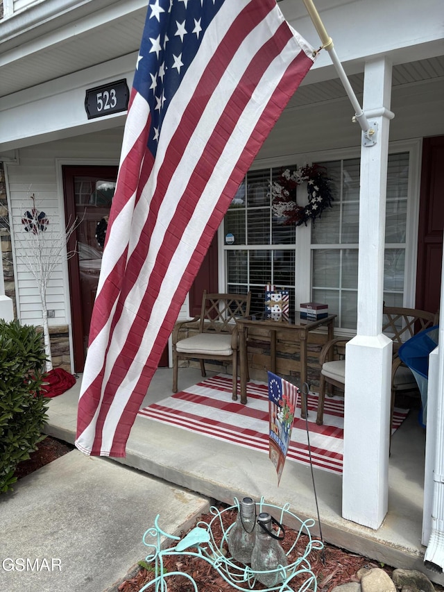 523 Orchard Valley Way Unit 432, Sevierville, TN 37862 - property entrance with covered porch