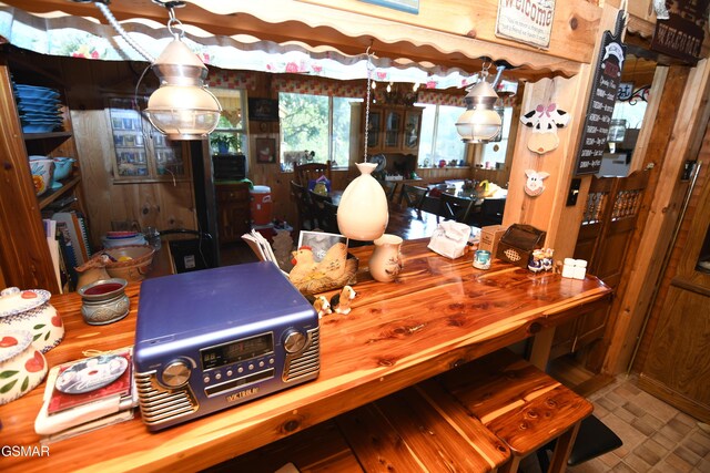 view of dining room