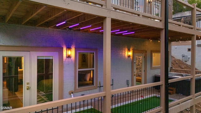 1924 Pine Ct, Sevierville, TN 37876 - view of wooden terrace