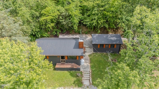 1920 Inskip Ln, Dandridge, TN 37725 - view from above of property