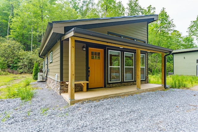 5145 E Parkway Pkwy, Cosby, TN 37722 - view of front of property with covered porch