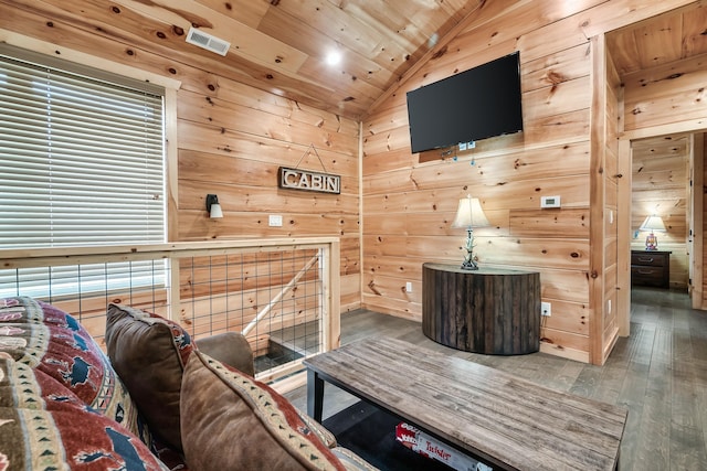 view of sauna / steam room with wood-type flooring