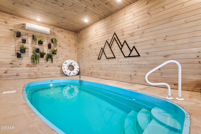 1649 Parkway Ter, Gatlinburg, TN 37738 - view of swimming pool with an AC wall unit