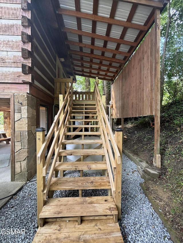864 Fugate Rd, Del Rio, TN 37727 - view of stairway