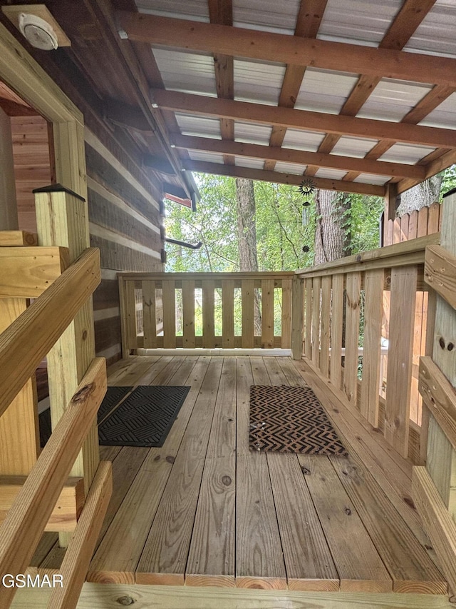 864 Fugate Rd, Del Rio, TN 37727 - view of deck