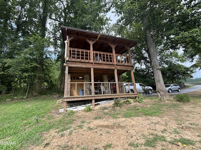 864 Fugate Rd, Del Rio, TN 37727 - rear view of property