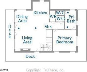 2862 Indigo Ln, Sevierville, TN 37862 - home floor plan