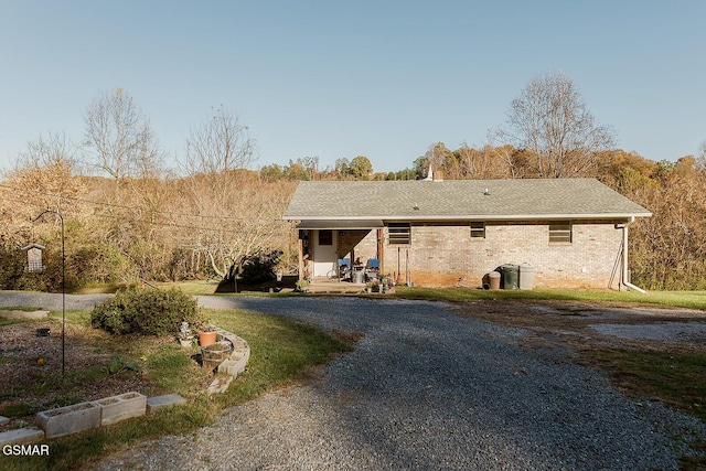 view of back of house