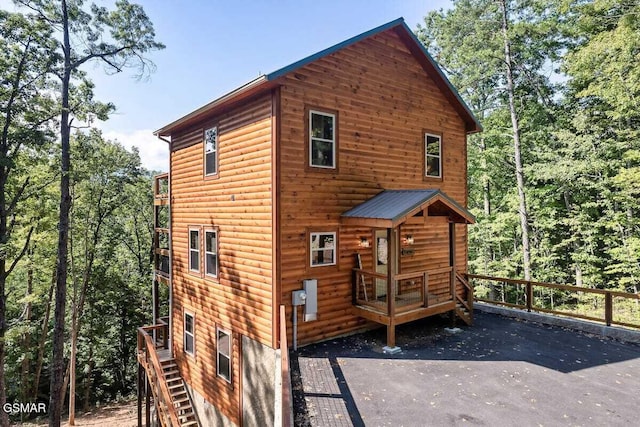 view of rear view of house