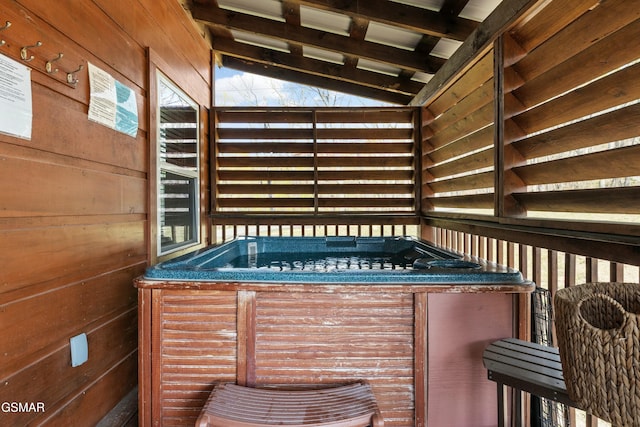 2851 Indigo Ln, Sevierville, TN 37862 - deck with a hot tub