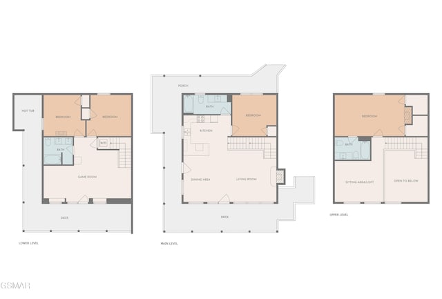 1723 Summit View Way, Sevierville, TN 37862 - view of property floor plan