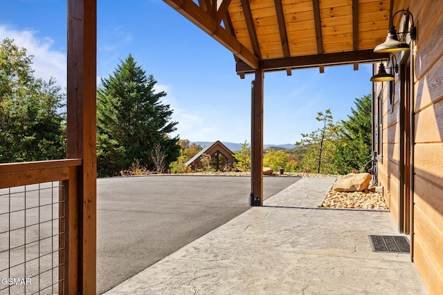 view of patio