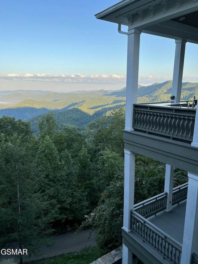 property view of mountains