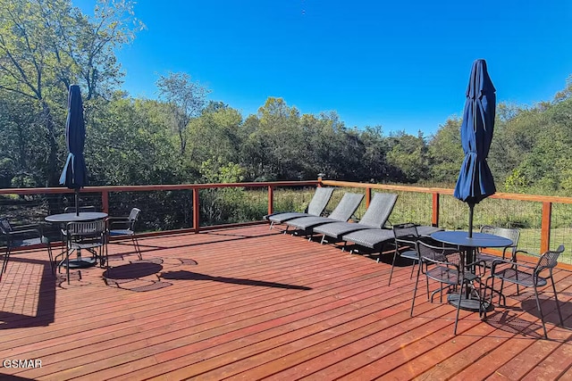 3149 Mutton Hollow Rd, Kodak, TN 37764 - wooden deck with outdoor dining space