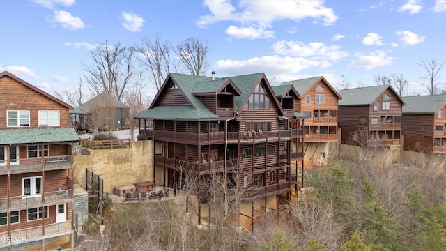 view of rear view of house