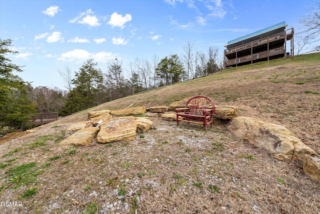 view of yard