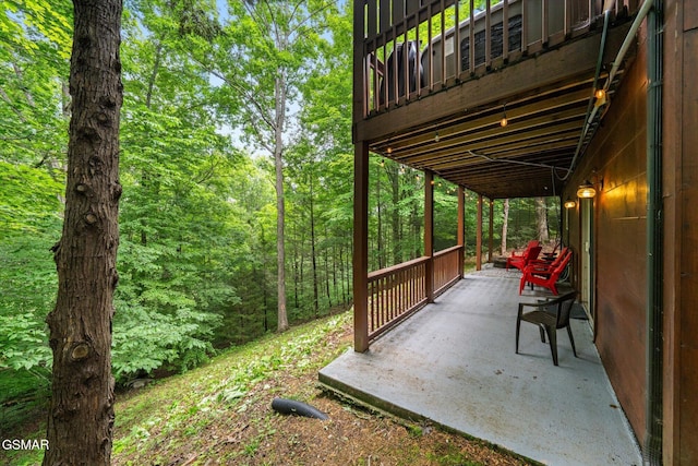 380 Laurel Rd, Townsend, TN 37882 - view of patio featuring a deck