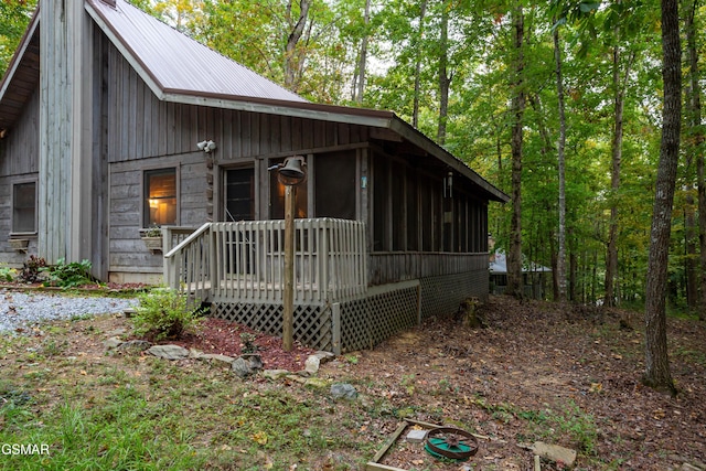 2069 Little Creek Way, Sevierville, TN 37862 - view of front of house with metal roof