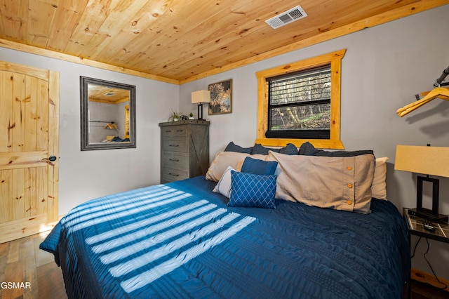 519 Mcmahan Rd, Pigeon Forge, TN 37863 - bedroom featuring wooden ceiling and wood finished floors