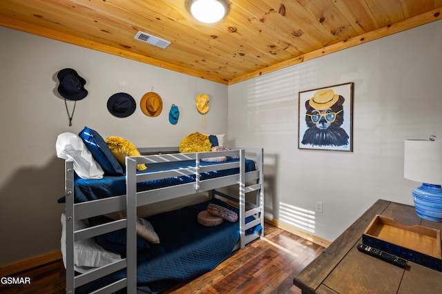 519 Mcmahan Rd, Pigeon Forge, TN 37863 - bedroom featuring wooden ceiling and wood finished floors