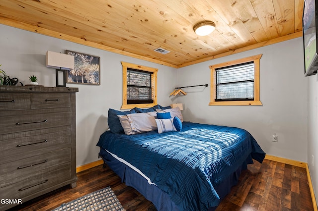 519 Mcmahan Rd, Pigeon Forge, TN 37863 - bedroom with wooden ceiling and wood-type flooring