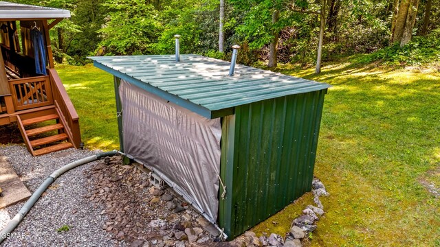 1878 Omaha Rd, Del Rio, TN 37727 - view of outbuilding