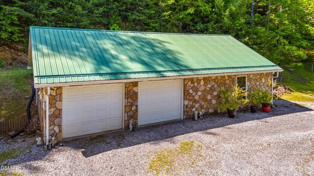 1878 Omaha Rd, Del Rio, TN 37727 - view of detached garage
