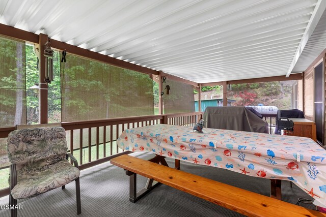1878 Omaha Rd, Del Rio, TN 37727 - deck with outdoor dining space and a grill