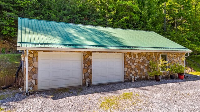 1878 Omaha Rd, Del Rio, TN 37727 - view of detached garage