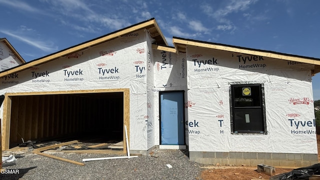 view of property under construction
