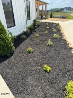 206 Eagle View Dr, Dandridge, TN 37725 - view of yard with concrete driveway