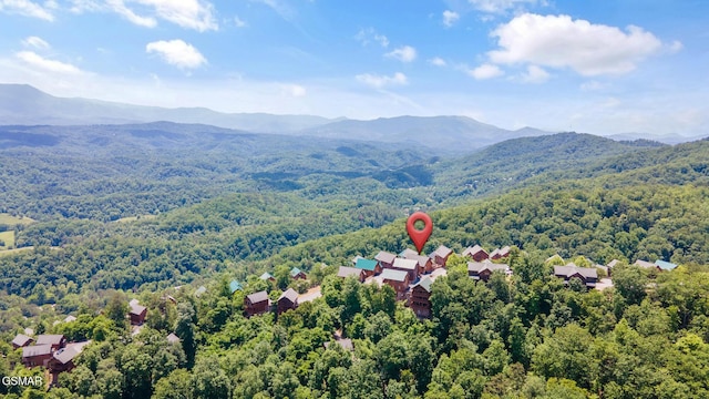 2326 Top Of The World Dr, Sevierville, TN 37876 - bird's eye view of a mountain backdrop