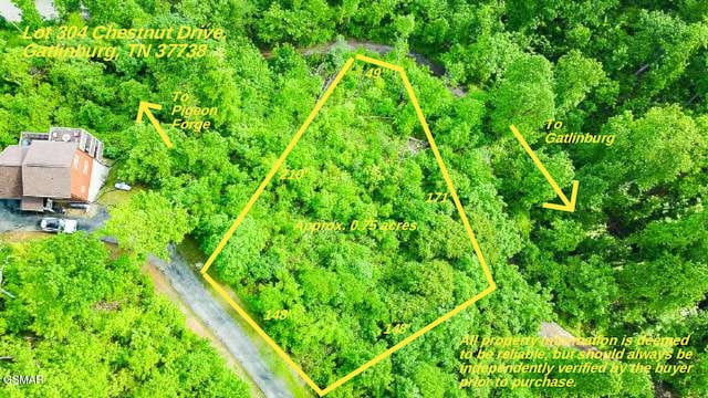 LOT304 Chestnut Dr, Gatlinburg, TN 37738