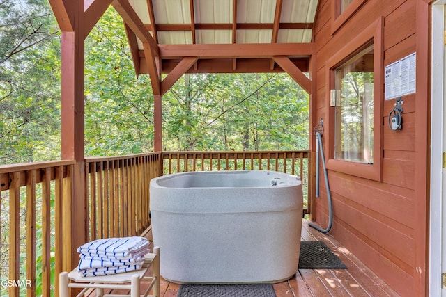 1926 Bird Hill Rd, Sevierville, TN 37876 - view of wooden terrace