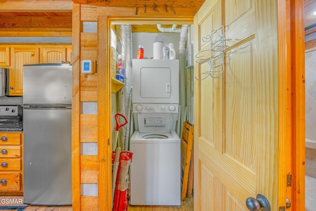 1918 Charles Lewis Way, Sevierville, TN 37876 - laundry room with estacked washer and dryer