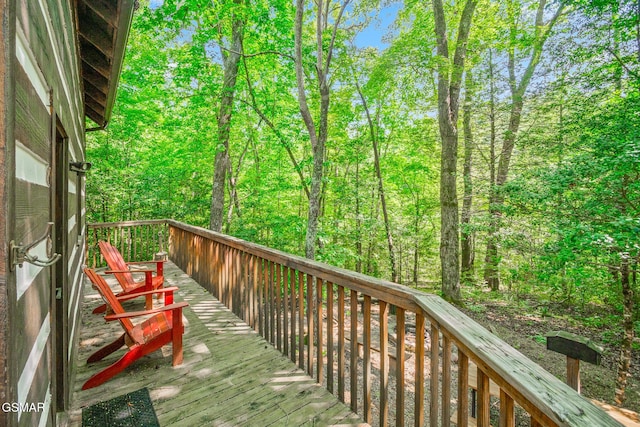 1918 Charles Lewis Way, Sevierville, TN 37876 - view of wooden terrace