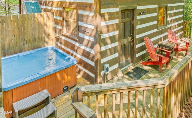 1918 Charles Lewis Way, Sevierville, TN 37876 - deck with a hot tub