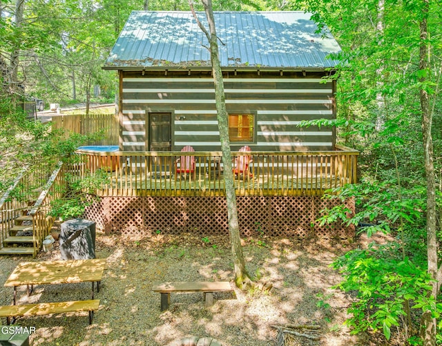 1918 Charles Lewis Way, Sevierville, TN 37876 - view of deck