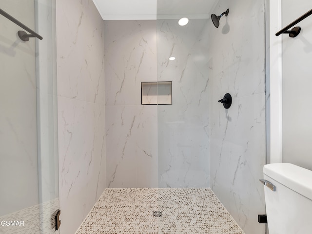 3141 Teaster Ln Unit 1, Pigeon Forge, TN 37863 - full bathroom with a marble finish shower and toilet