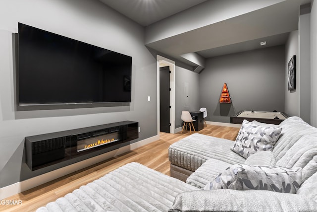1163 Reedmont Way, Sevierville, TN 37876 - living room with wood finished floors and baseboards