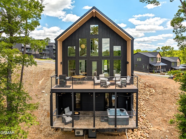 1163 Reedmont Way, Sevierville, TN 37876 - rear view of house featuring a balcony and a residential view