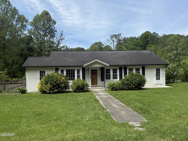 3380 Grassy Fork Rd, Hartford, TN 37753 - view of front of house featuring a chimney