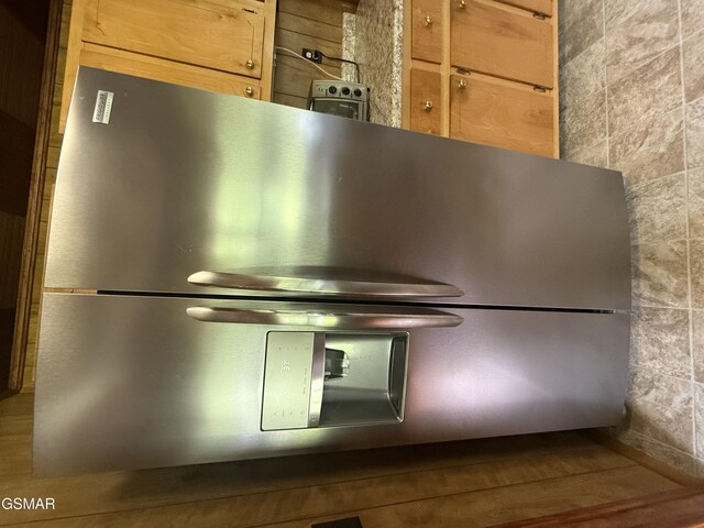 3380 Grassy Fork Rd, Hartford, TN 37753 - kitchen view of freestanding refrigerator
