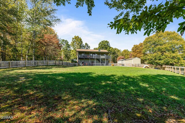 3225 Laurelwood Ave, Sevierville, TN 37862 - view of yard with a fenced backyard