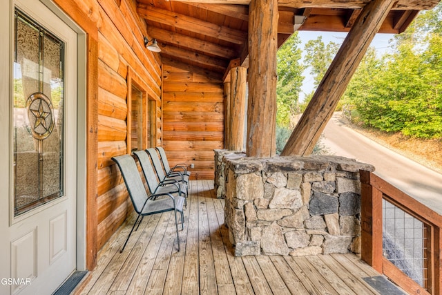 809 Pinecrest Way, Sevierville, TN 37862 - view of wooden deck