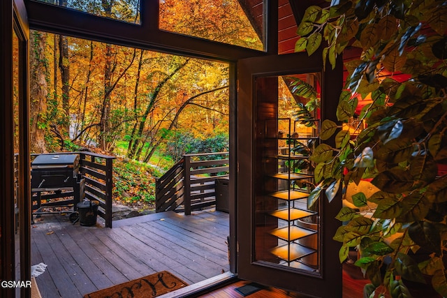 view of deck
